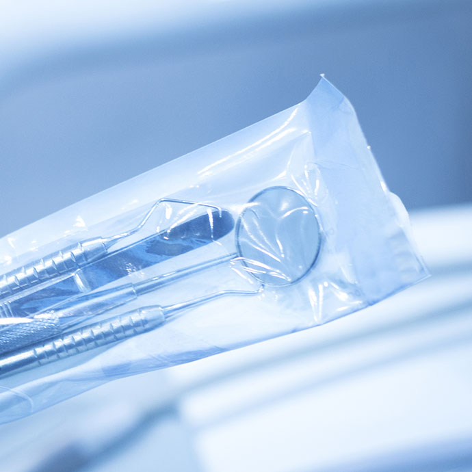 Sterilization Packaging for medical devices.